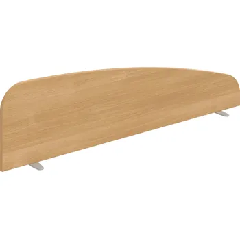 PA 1600 S – Paraván na desku 155 cm - Dub , Šedý kov