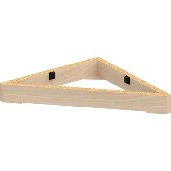 Policová skříň S 400 A – Sokl trojúhelník 5 cm - Akát