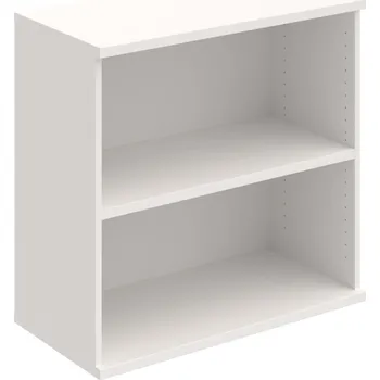 Policová skříň S 2 80 – Skříň policová otevřená 76,8 × 80 cm - Bílá
