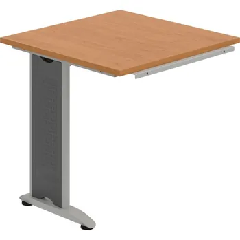 Psací stůl CP 801 – Stůl spojovací 80 cm - Olše , Šedý kov