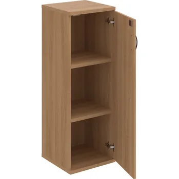 Policová skříň SZ 3 40 01 P – Skříň policová dvéřová 115,2 × 40 cm - Višeň , Višeň , UCO – černá