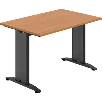Jednací stůl FJ 1200 – Stůl jednací rovný 120 cm - Olše , Černý kov