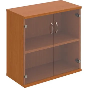 Policová skříň S 2 80 04 – Skříň policová dvéřová 76,8 × 80 cm - Čiré , Třešeň , USN – Hobis