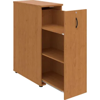 SPVZ 3 P – Skříňka ke stolu, šanonová, výsuvná, pravá - Olše , Olše , UCO – černá