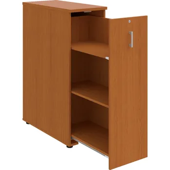 SPVZ 3 P – Skříňka ke stolu, šanonová, výsuvná, pravá - Třešeň , Třešeň , USH – hranatá