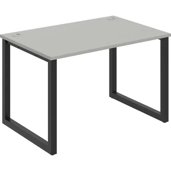 Psací stůl US O 1200 – Stůl pracovní délky 120 cm - Šedá , Černý kov