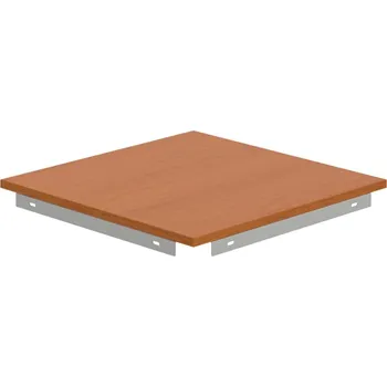 Jednací stůl GP 800 – Stůl spojovací 80 cm - Třešeň , Šedý kov