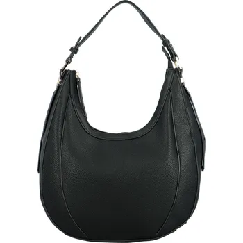 Kabelka Módní dámská koženková kabelka na rameno Erlea, černá