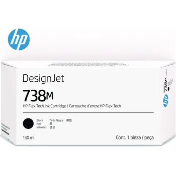 HP 738 A24VLA černá (black) originální cartridge
