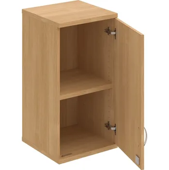 Policová skříň SZ 2 40 01 P H – Skříň policová dvéřová 76,8 × 40 cm - Dub , Dub , USN – Hobis