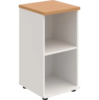 SP 40 40 – Skříňka ke stolu, otevřená, š. 40 cm - Buk , Bílá