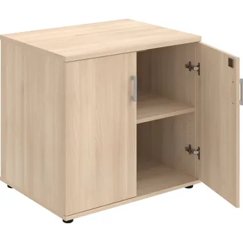 SPZ 80 60 N – Skříňka ke stolu, zavřená, š. 80 cm, léta napříč - Akát , Akát , USH – hranatá