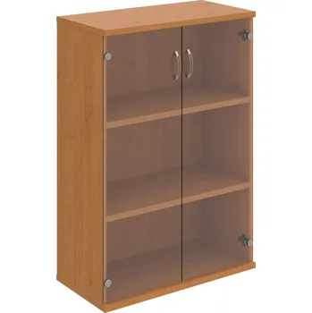 Policová skříň S 3 80 08 – Skříň policová dvéřová 115,2 × 80 cm - Čiré , Olše , USN – Hobis