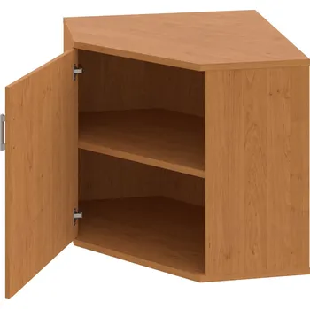 Policová skříň SRV 2 01 L – Skříň vnitřní roh levá 76,8 cm - Olše , Olše , USH – hranatá