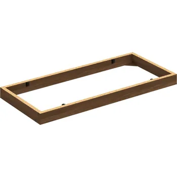 Policová skříň S 800 – Sokl obdélník 80 × 36 cm × 5 cm - Ořech