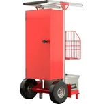 Přepravní vozík zn. Munk SafeCaddy®, mobilní bezpečnostní systém pro požární signalizaci