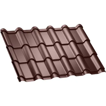 plechová krytina Regamet OLIMPIE - plechová střešní krytina - EXELENT SP40 Barva: RAL 7016/ antracitová šedá