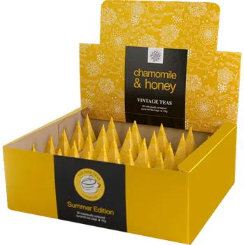 Vintage Teas Heřmánek s medem v pyramidkách 30 x 2,5 g