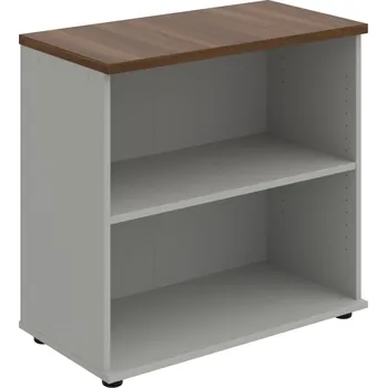 SP 80 40 – Skříňka ke stolu, otevřená, š. 80 cm - Ořech , Šedá