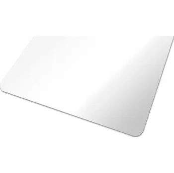 Obraz Průhledná čtvercová ochranná mata 40x40 cm pro robotické vysavače