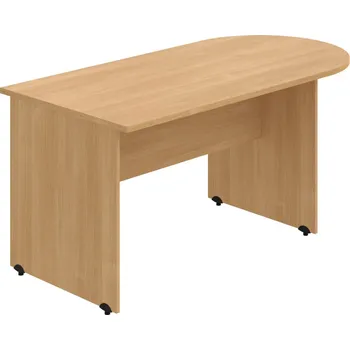 Jednací stůl GP 1600 1 – Stůl jednací oblouk 160 cm - Dub , Dub