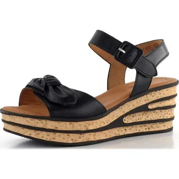 Dámské sandále Gabor sandály na klínu černé 64.653.27 - 41 | P692319