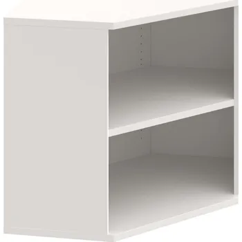 Policová skříň SRV 2 – Skříň vnitřní roh 76,8 cm - Bílá