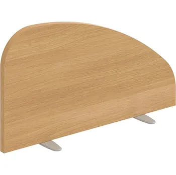 PA 800 S – Paraván na desku 75 cm - Dub , Šedý kov