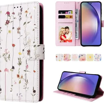 Pouzdro na mobilní telefon Magnet Case, Samsung Galaxy A55, luční kvítí