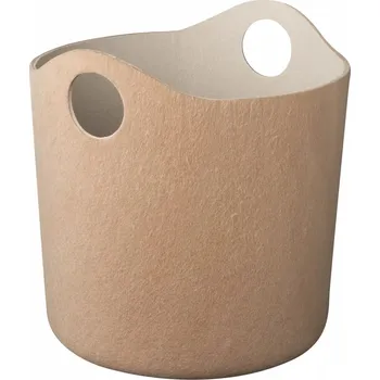 Úložný box Úložný koš TIGGY 42 x 44 cm, světle hnědá, plsť, Blomus