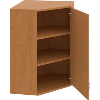 Policová skříň SRV 3 01 P H – Skříň vnitřní roh pravá 115,2 cm - Olše , Olše , USN – Hobis