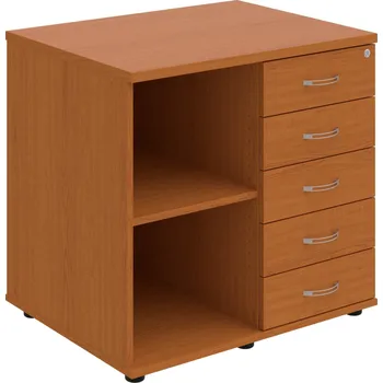 SPKZ 3 80 60 P N – Skříňka ke stolu, pravá, s centrálním zamykáním - Třešeň , Třešeň , USN – Hobis