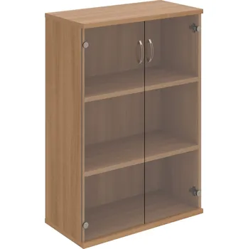 Policová skříň S 3 80 08 – Skříň policová dvéřová 115,2 × 80 cm - Čiré , Višeň , USN – Hobis