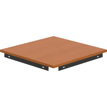 Jednací stůl GP 800 – Stůl spojovací 80 cm - Třešeň , Černý kov