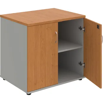 SPZ 80 60 P – Skříňka ke stolu, zavřená, š. 80 cm, léta podél - Olše , Šedá , USN – Hobis