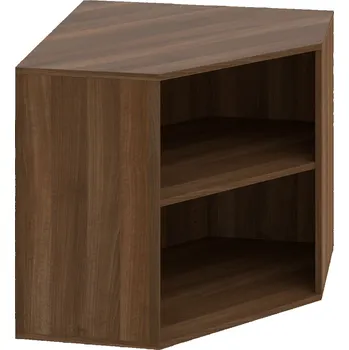 Policová skříň DRV 2 – Skříň vnitřní roh 74 cm - Ořech