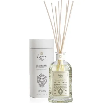 Aroma difuzér Logevy Firenze 1965 difuzér Champagne & Bacche di Rosa Objem: 100 ml