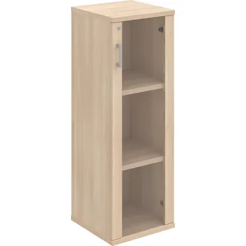 Policová skříň SZ 3 40 02 P – Skříň policová dvéřová 115,2 × 40 cm - Akát , Akát , USH – hranatá