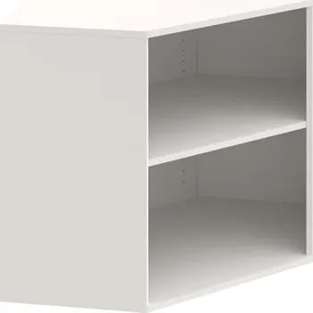 Policová skříň DRV 2 – Skříň vnitřní roh 74 cm - Bílá