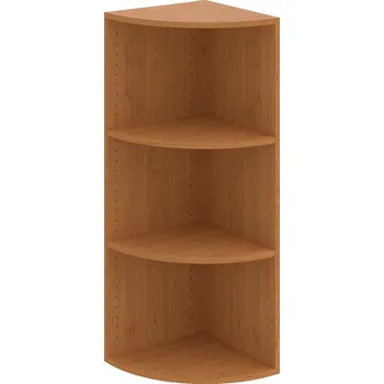 Policová skříň DR 3 L – Skříň vnější roh levý 111 cm - Olše