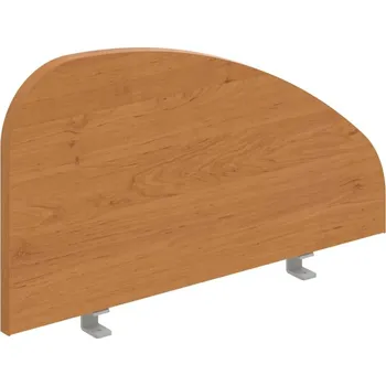 PA 800 H – Paraván na hranu 75 cm - Olše , Šedý kov