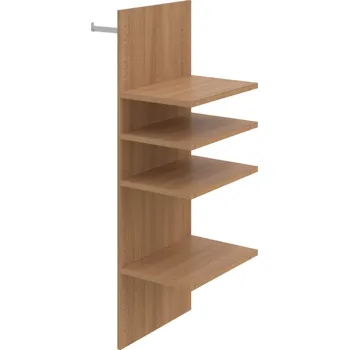 Policová skříň SVS 5 60 – Vložka šatní S 5 80 61 - Višeň