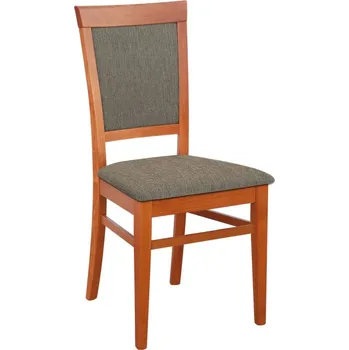 Jídelní stůl MANTA – čalouněná židle - buk , lux 10 terracotta