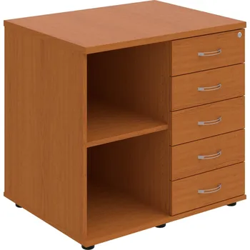 SPKZ 3 80 60 P P – Skříňka ke stolu, pravá, s centrálním zamykáním - Třešeň , Třešeň , USN – Hobis