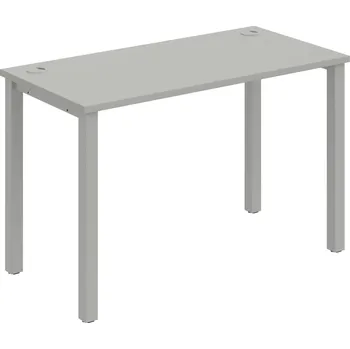 Psací stůl UE 1200 – Stůl pracovní délky 120 cm, hl. 60 cm - Šedá , Šedý kov
