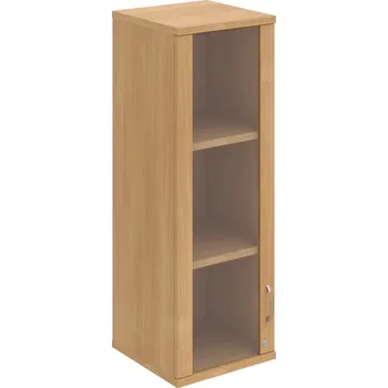 Policová skříň SZ 3 40 02 L H – Skříň policová dvéřová 115,2 × 40 cm - Dub , Dub , USN – Hobis