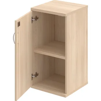 Policová skříň SZ 2 40 01 L – Skříň policová dvéřová 76,8 × 40 cm - Akát , Akát , USN – Hobis