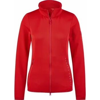 Pánská mikina Mikina Pikeur Mesh fleece červená, 38 - Červená