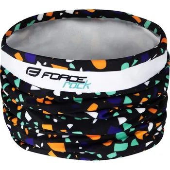 Šátek šátek FORCE ROCK jaro/podzim, černo-oranžový