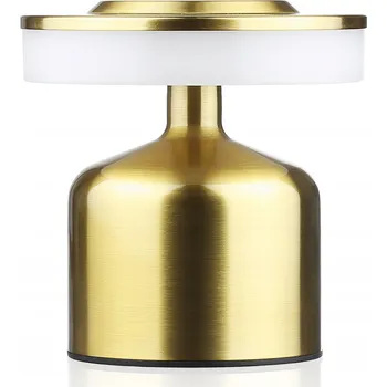 Lampička BEZDRÁTOVÁ LAMPIČKA DO RESTAURACE HOTELU DOTYKOVÁ LED HOUBIČKA 3 REŽIMY NOČNÍ